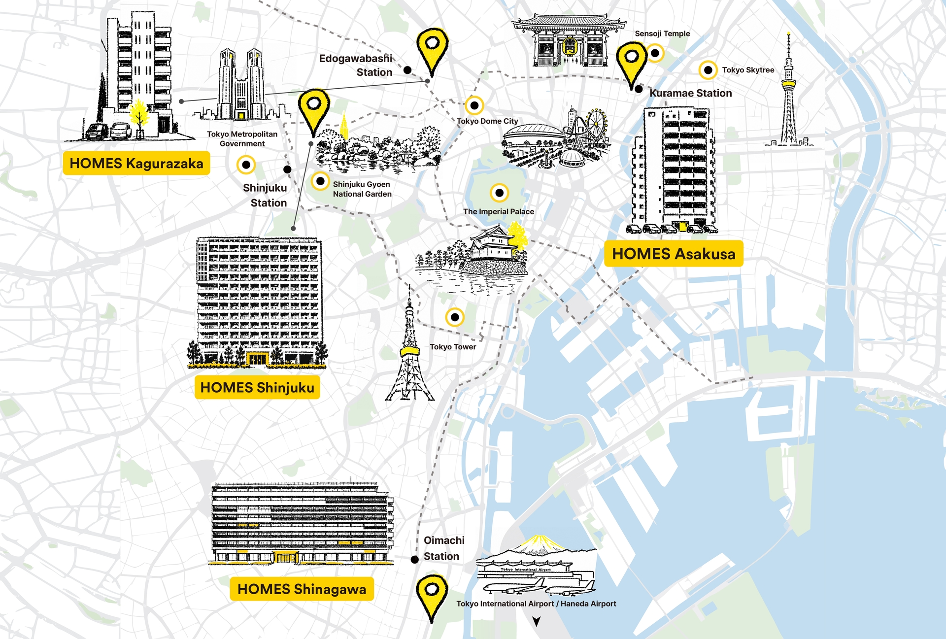 東京 map