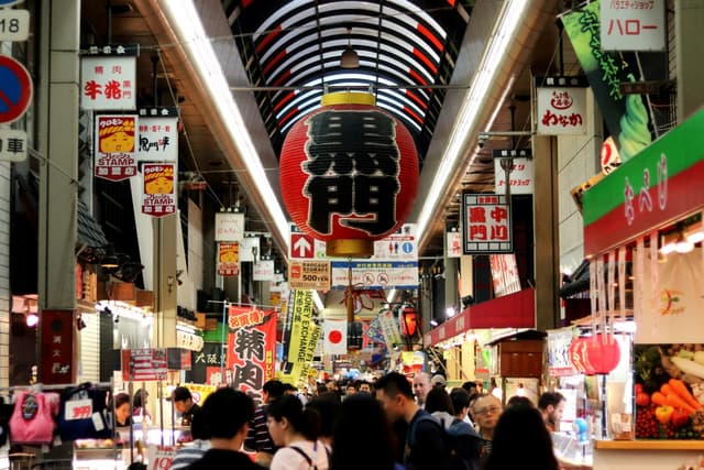 Kuromon Market — The Taste of Osaka